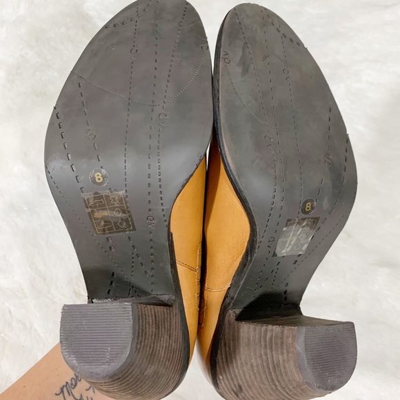 Dolce Vita Leather Western Ankle Booties - Picture 12 of 13